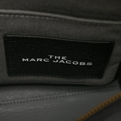 Marc Jacobs Grained Calfskin Small The Tote Bag Black 8 of 11