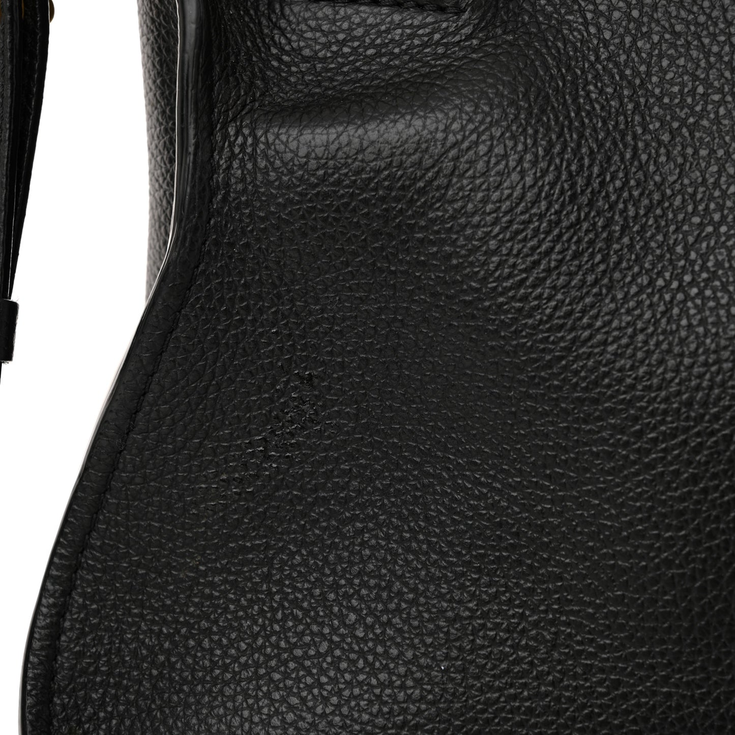 Calfskin Small Marcie Satchel Black