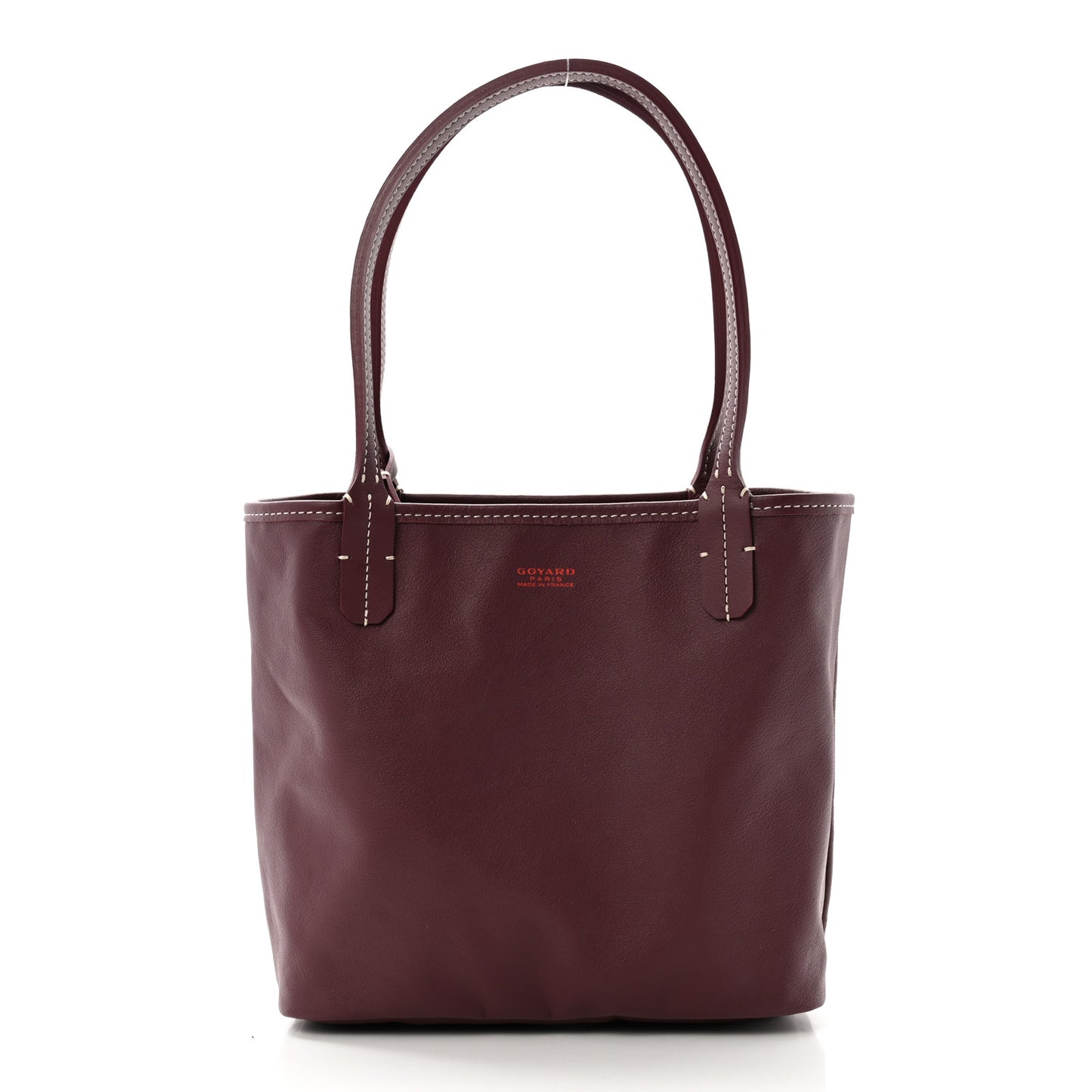 Goyardine Reversible Mini Anjou Burgundy