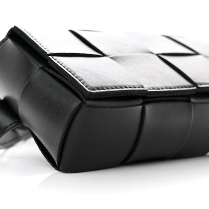Bottega Veneta Nappa Maxi Intreccio The Belt Cassette Bag Black 8 of 9