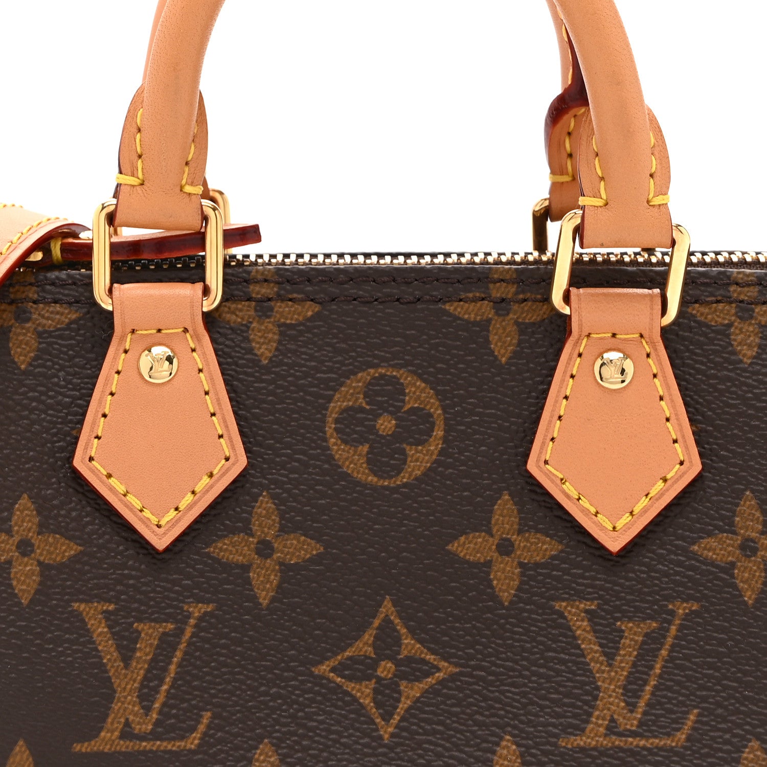 Louis Vuitton Monogram Nano Speedy Bandouliere 8 of 10