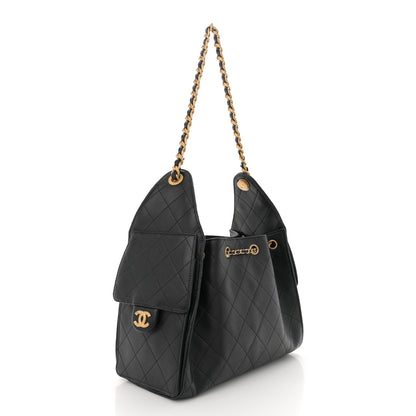 Chanel Caviar Quilted Small Chanel 25 Handbag Black 3 of 10