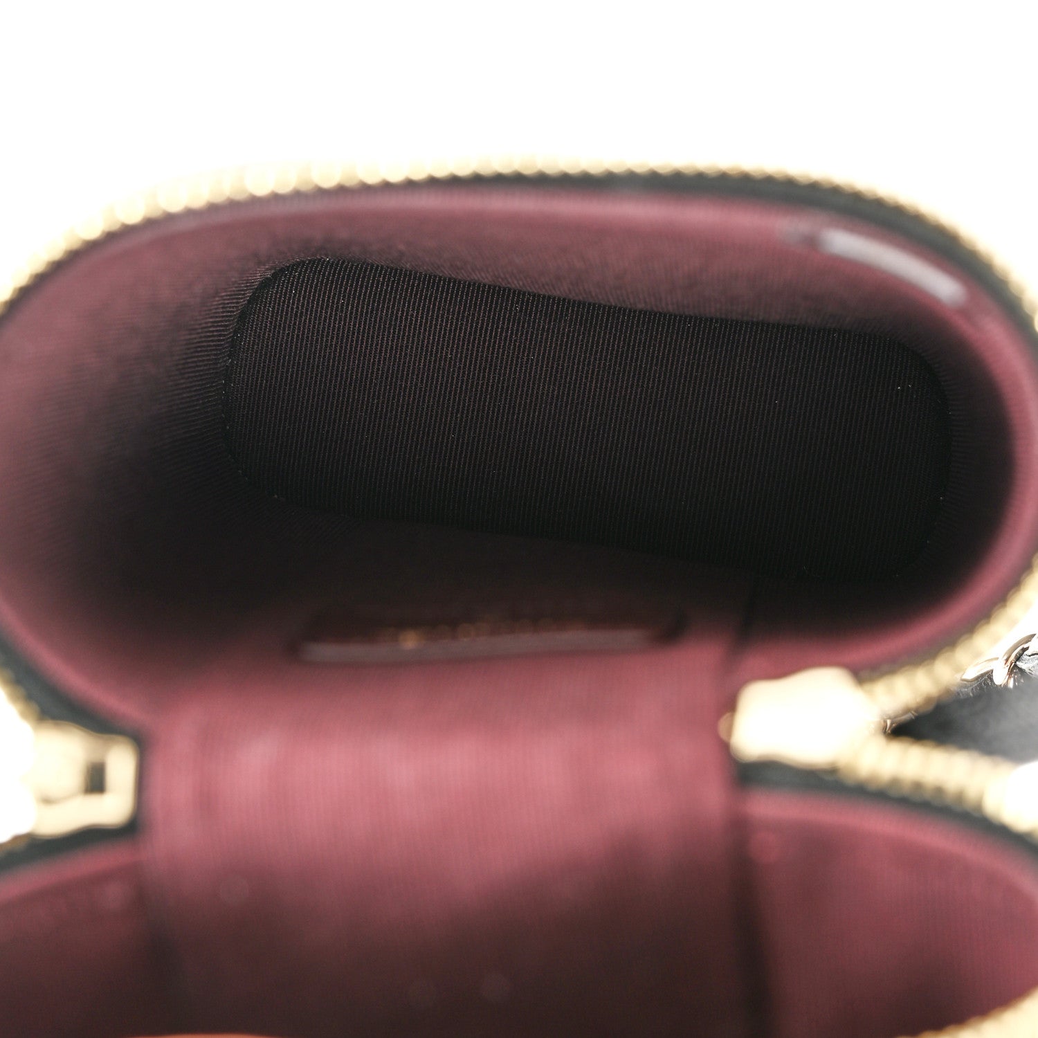 Chanel Caviar Quilted Phone Holder With Chain Black 5 of 8