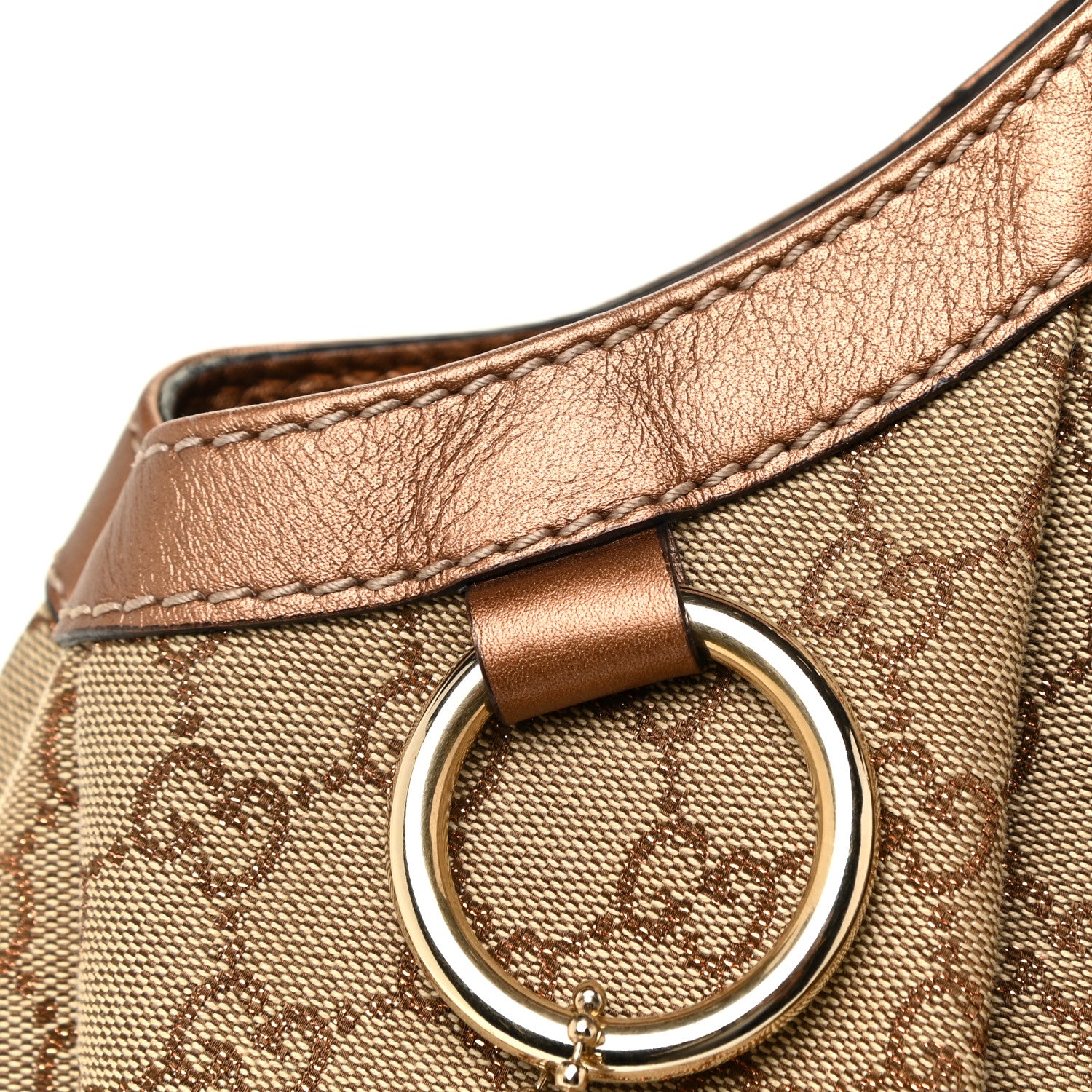 Gucci Monogram Large Sukey Tote Bronze 20 of 20