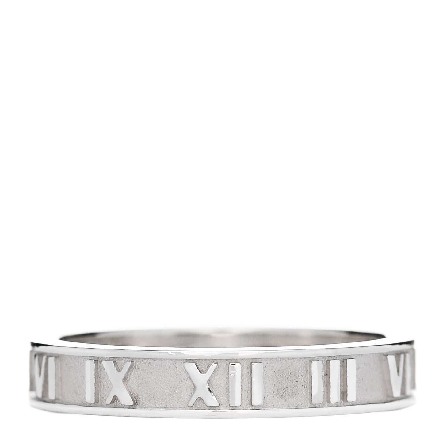 Sterling Silver Narrow Atlas Ring 62 9.25