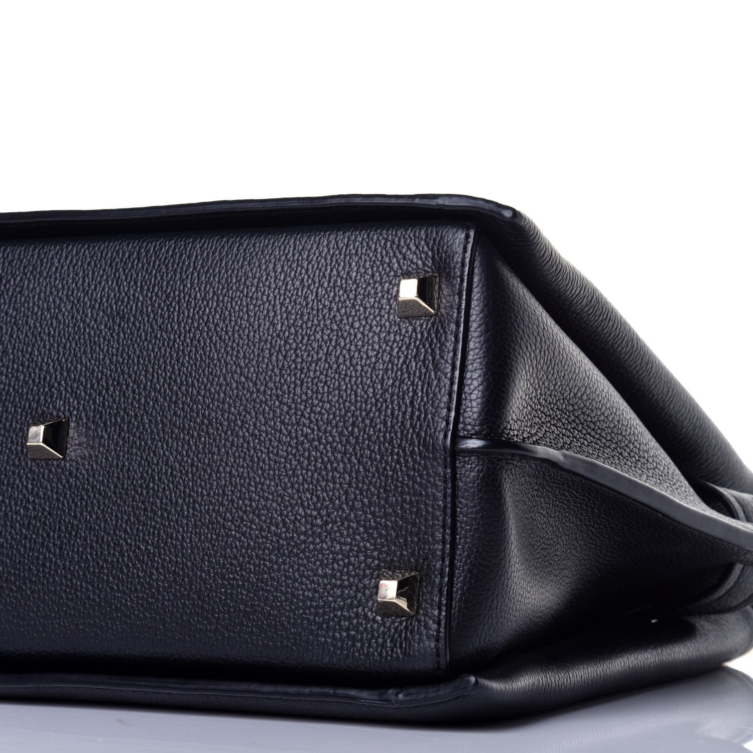 MCM Grained Calfskin Park Avenue Medium Neo Milla Tote Black 8 of 9