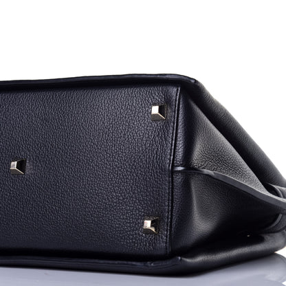 MCM Grained Calfskin Park Avenue Medium Neo Milla Tote Black 8 of 9