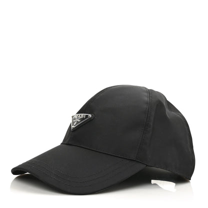 Prada Tessuto Nylon Logo Baseball Cap M Black 1 of 7