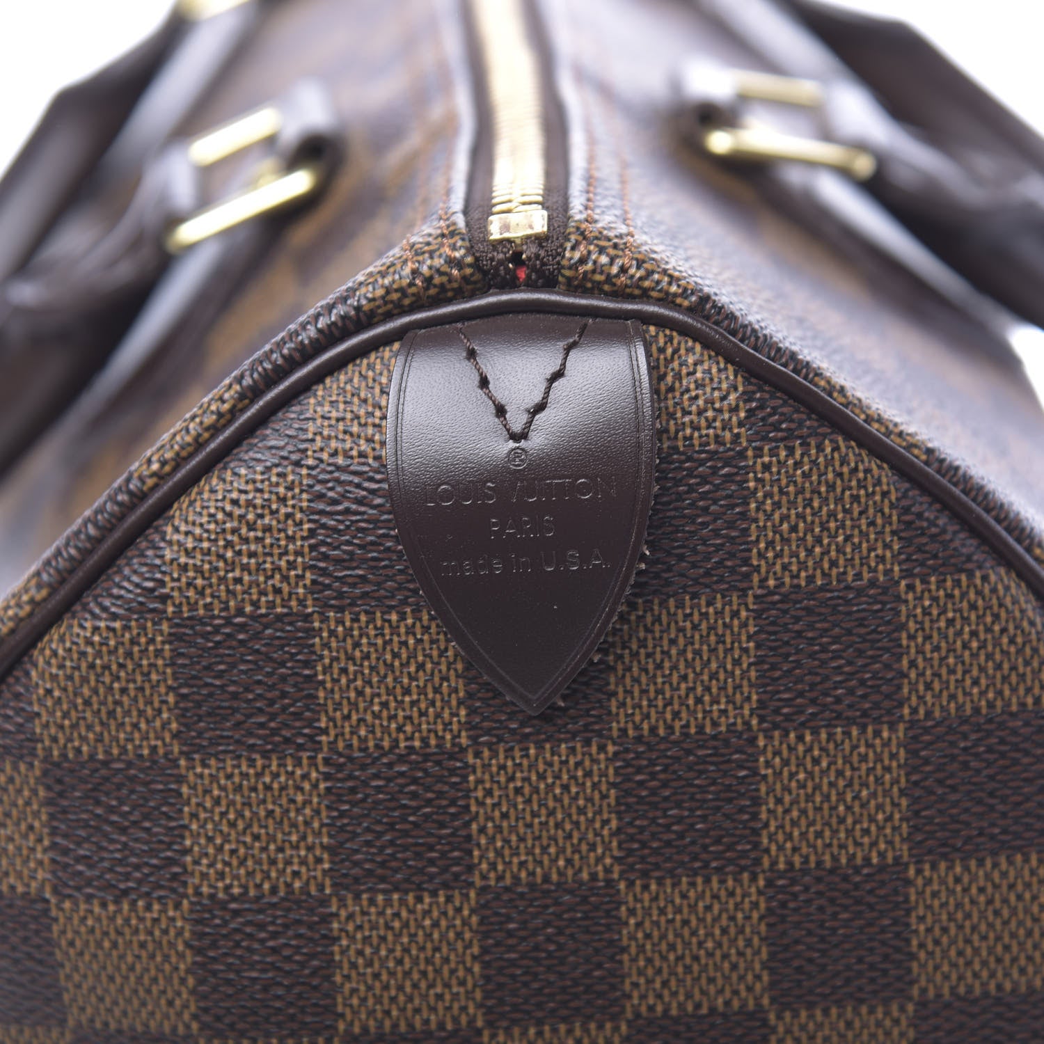 Louis Vuitton Damier Ebene Speedy 30 7 of 11