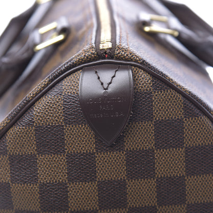 Louis Vuitton Damier Ebene Speedy 30 7 of 11
