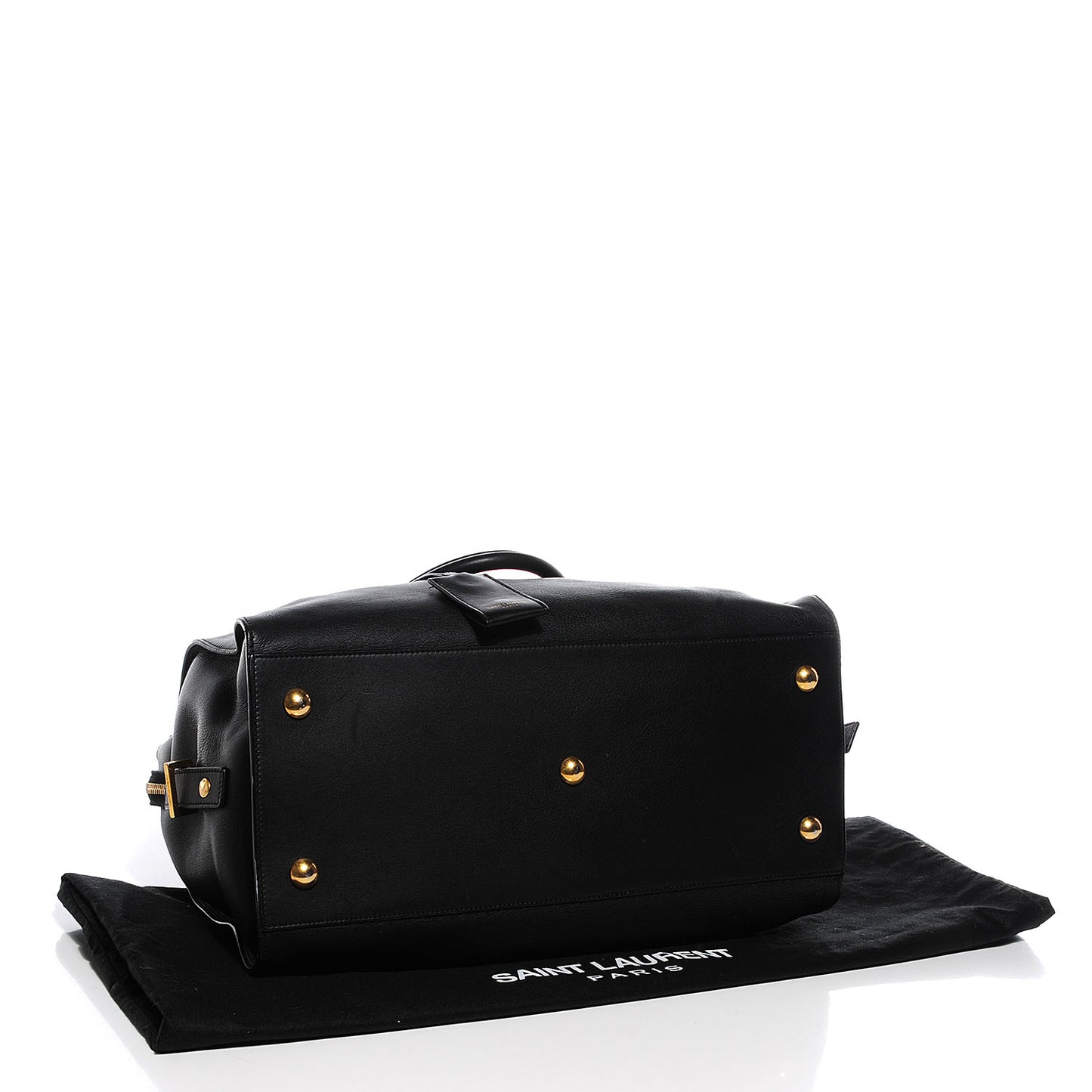 Calfskin Medium Classic Y Cabas Black