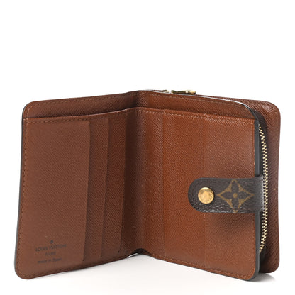 Louis Vuitton Monogram Compact Zippe Zipped Wallet 5 of 8