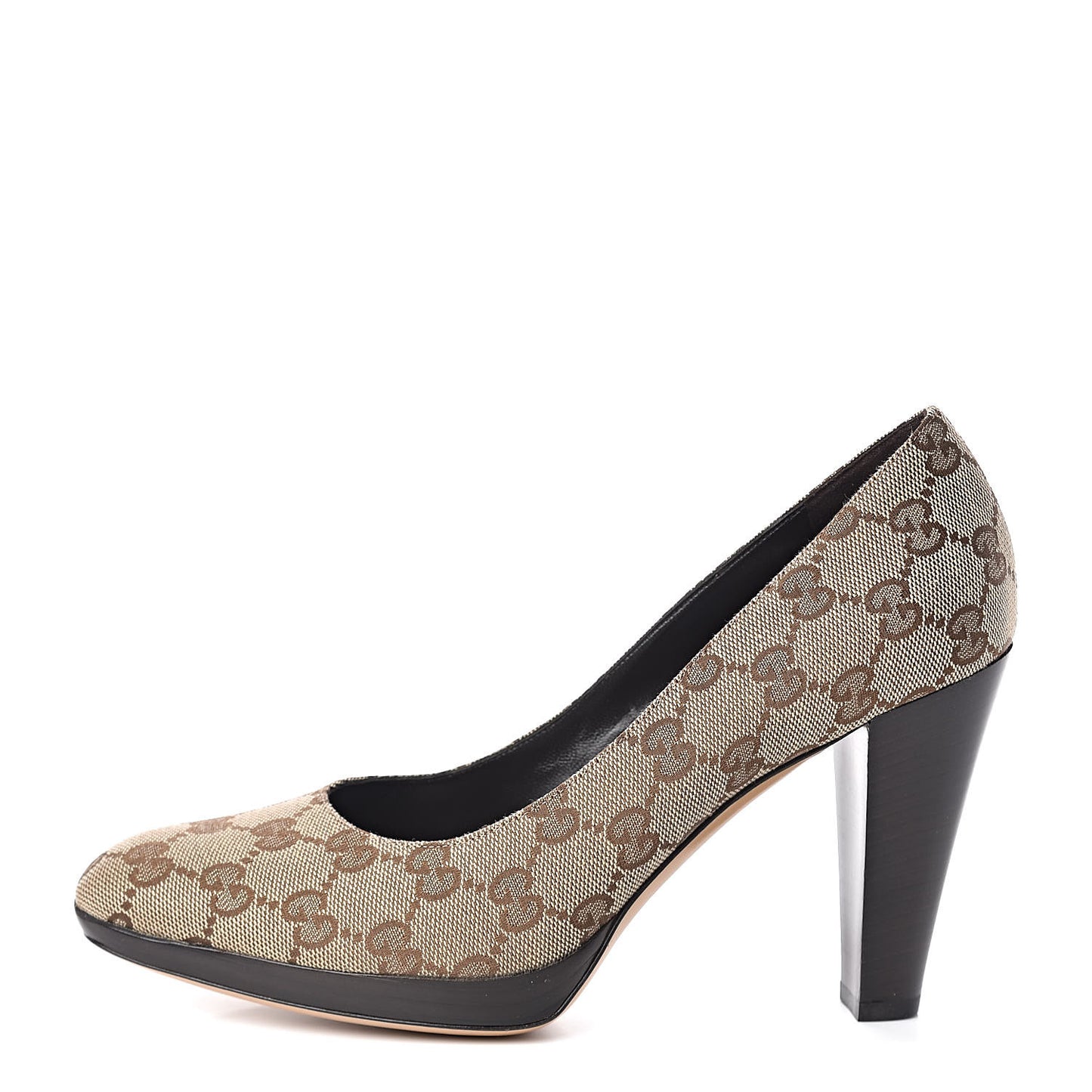 Monogram Pumps 8 Brown