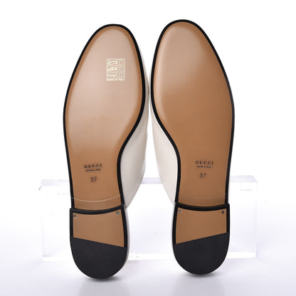 Gucci Malaga Kid Womens Princetown Slippers 37 Mystic White 6 of 11