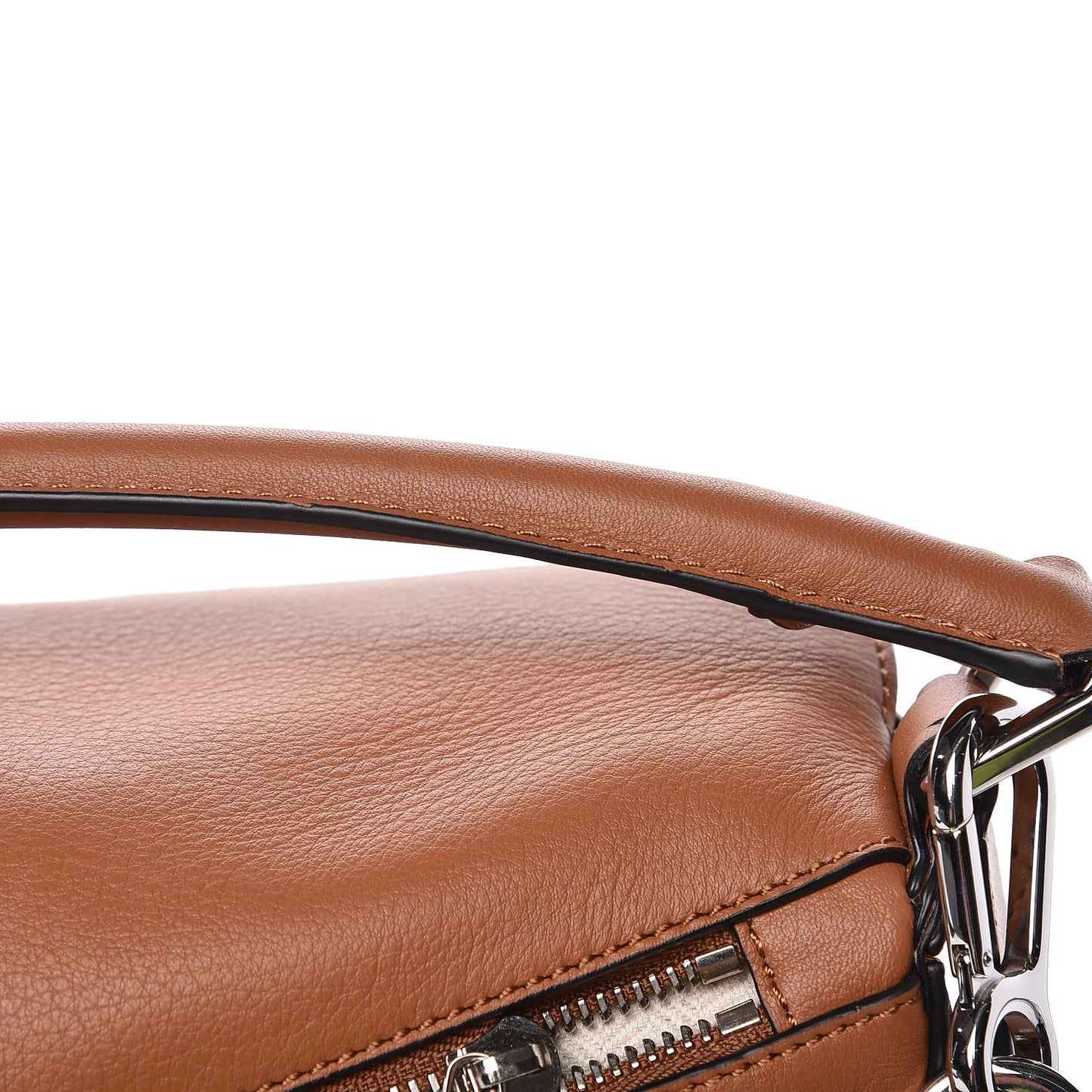 Calfskin Small Puzzle Bag Tan