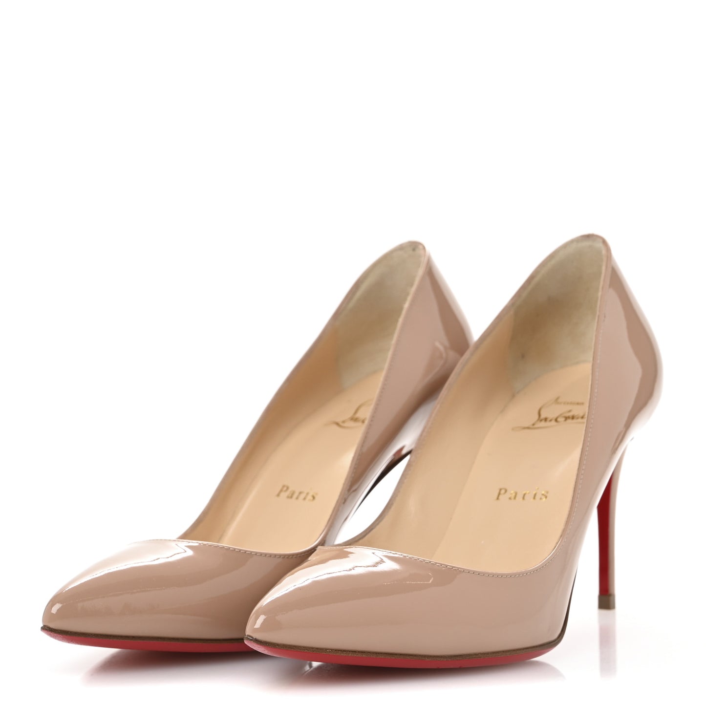 Patent Pigalle Follies 85 Pumps 36.5 Nude