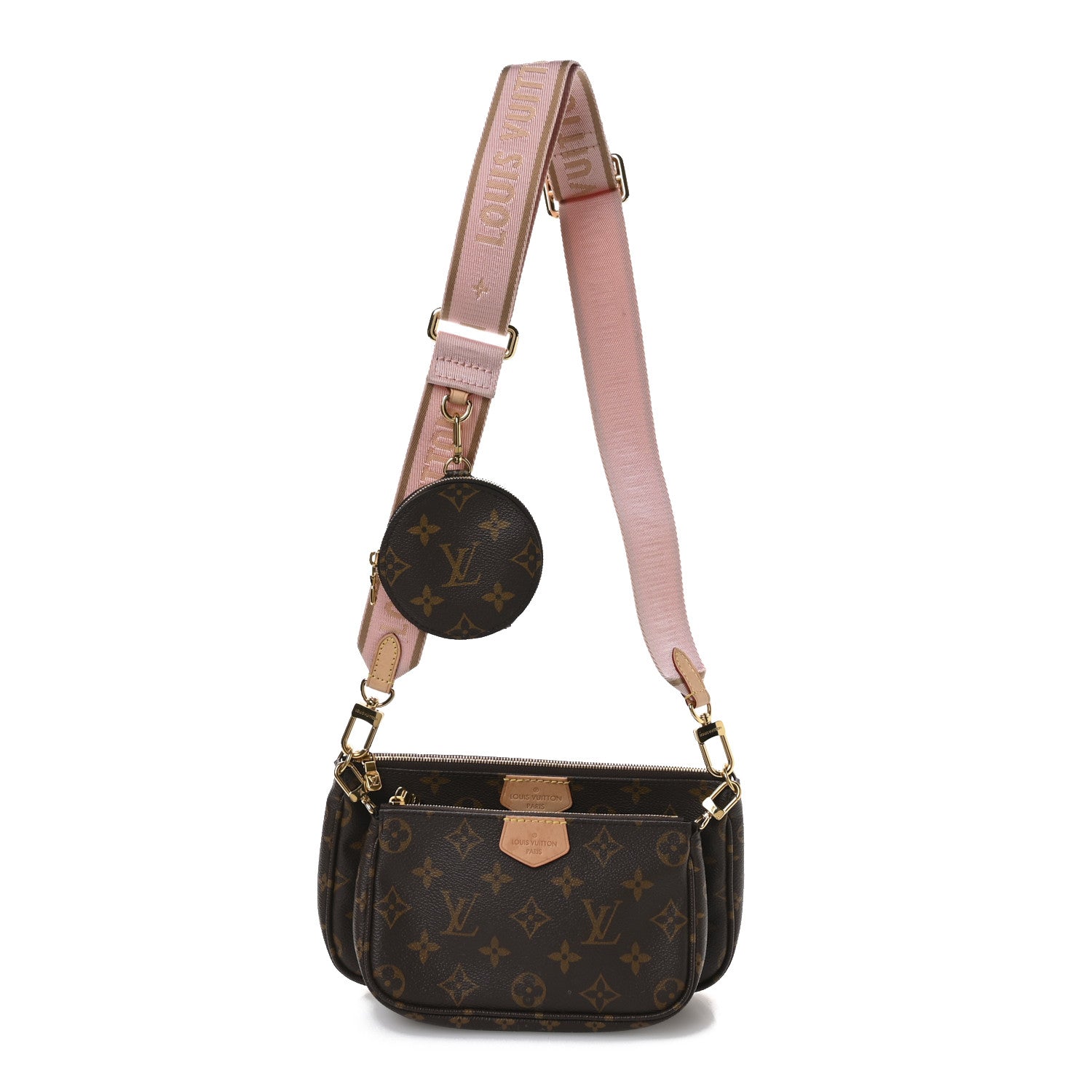 Louis Vuitton Monogram Multi Pochette Accessories Rose Clair 1 of 9