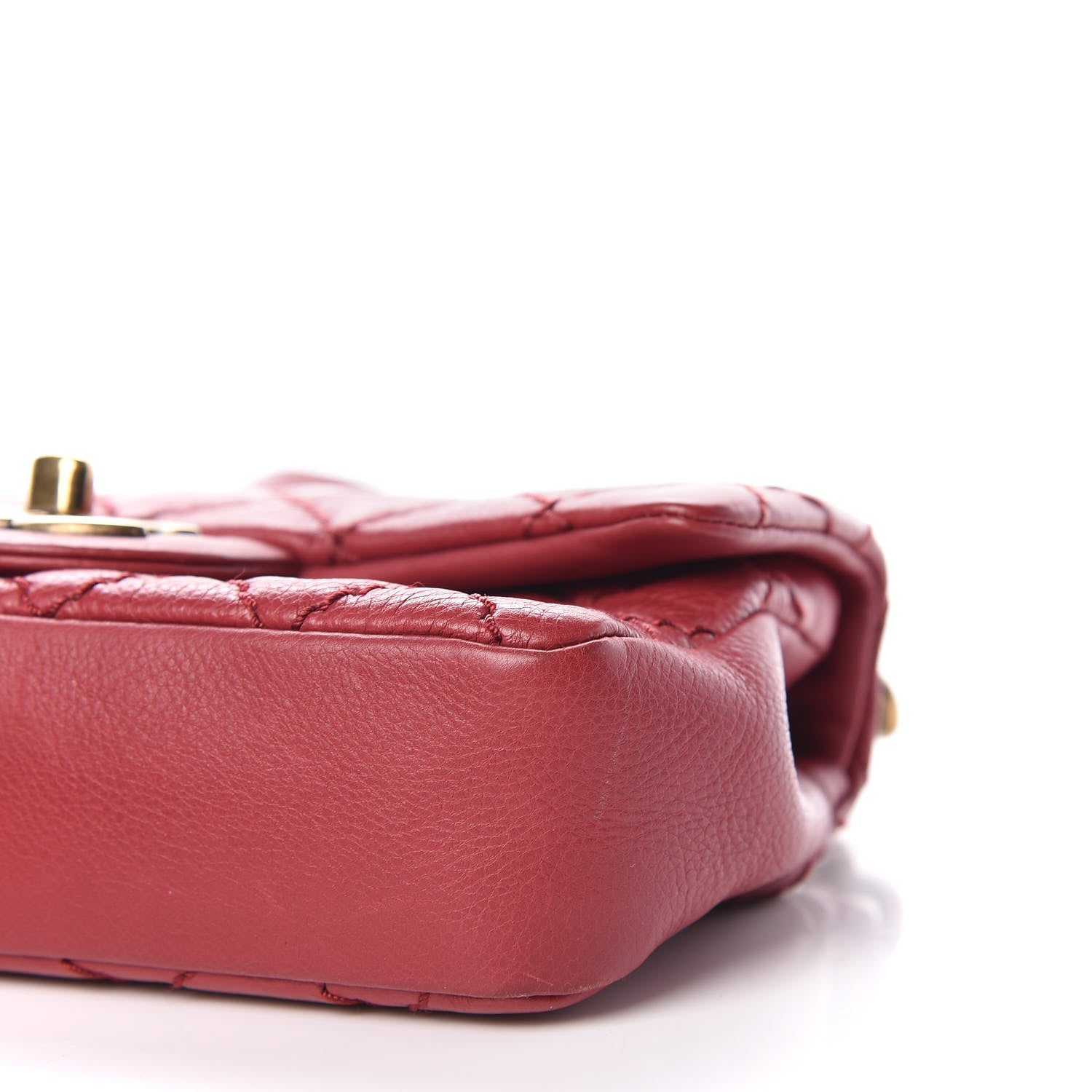 Chanel Calfskin Quilted Mini Urban Day Flap Red 6 of 11