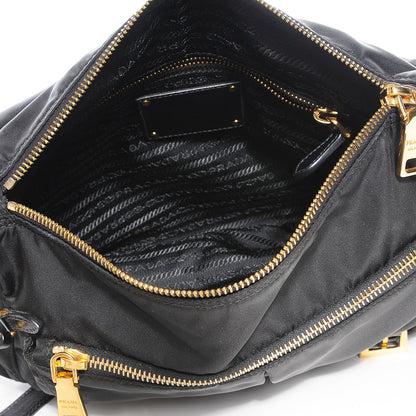 Prada Tessuto Nylon Messenger Bag Nero Black 7 of 9