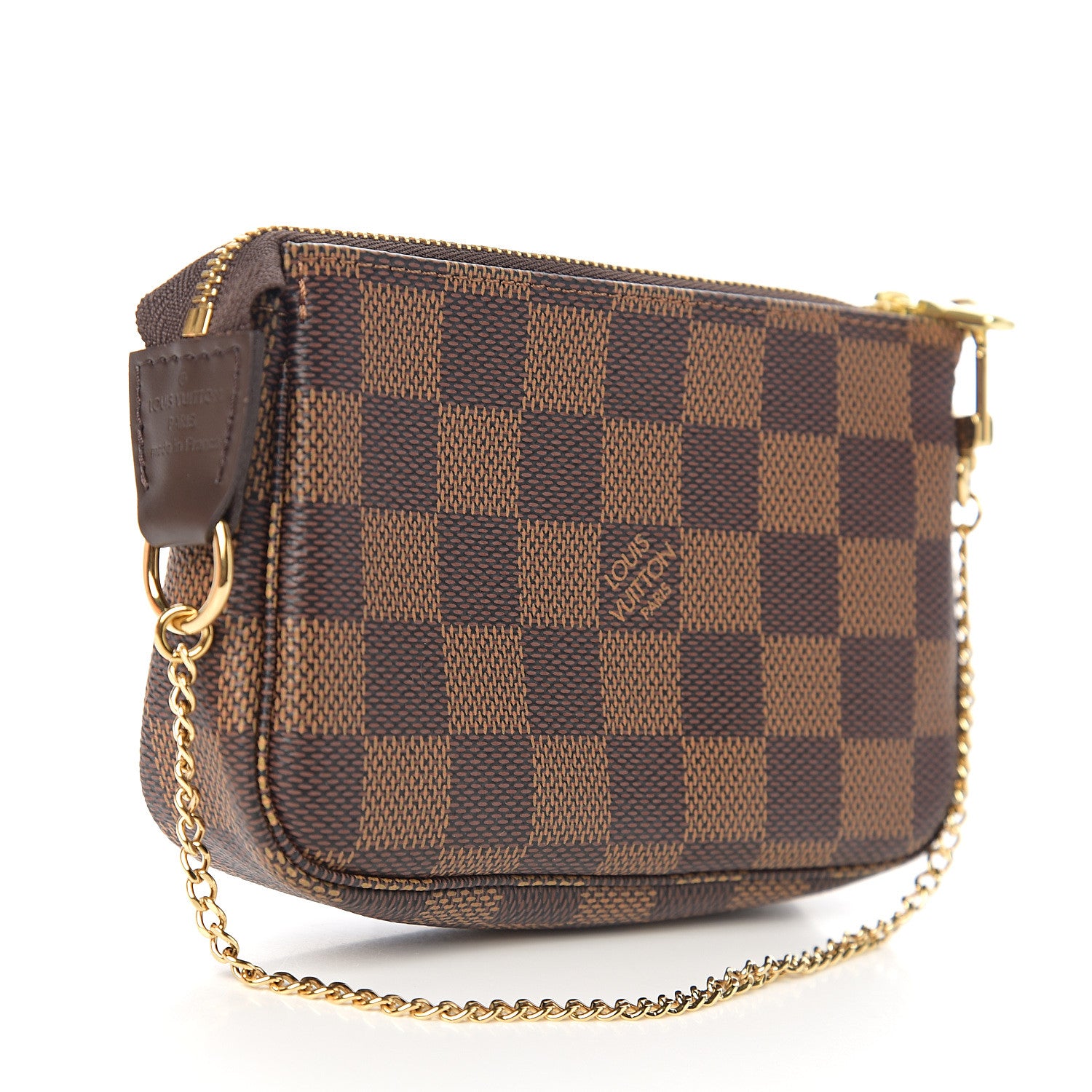 Louis Vuitton Damier Ebene Mini Pochette Accessories 2 of 6