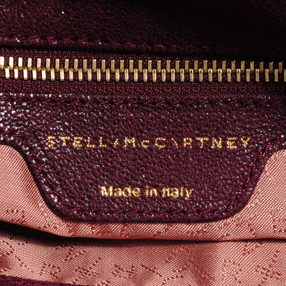 Stella McCartney Faux Leather Shaggy Deer Falabella Messenger Plum 6 of 7