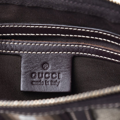 Gucci GG Plus Monogram Web Medium Joy Boston Dark Brown 8 of 14