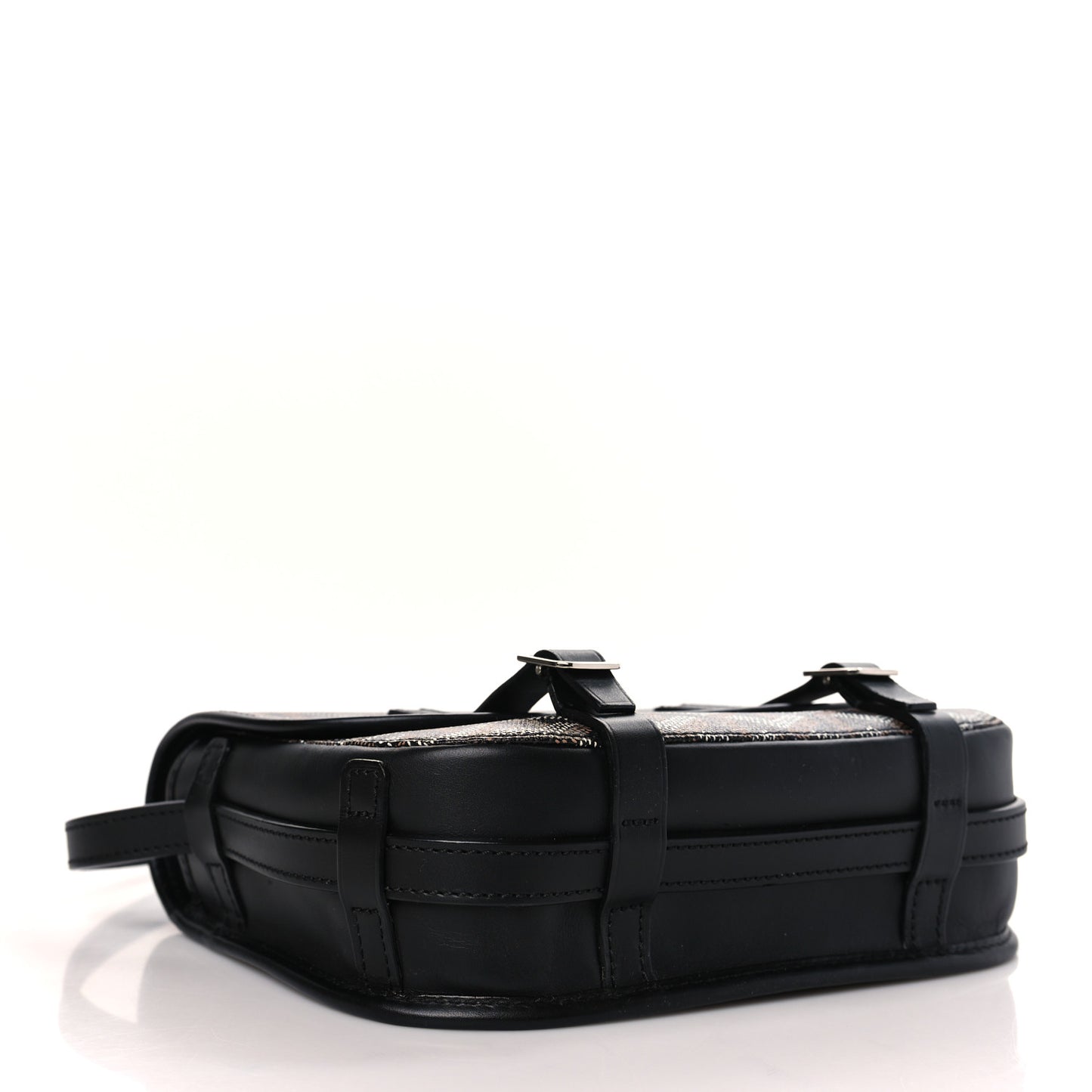 Goyardine Belvedere PM Messenger Bag Black