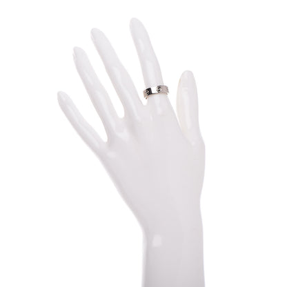 Cartier 18K White Gold 5.5mm LOVE Ring 51 5.75 2 of 5
