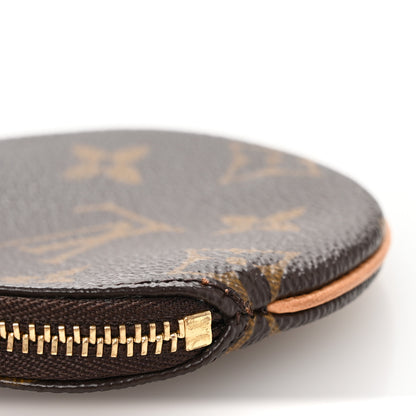 Louis Vuitton Monogram Round Coin Purse 9 of 10