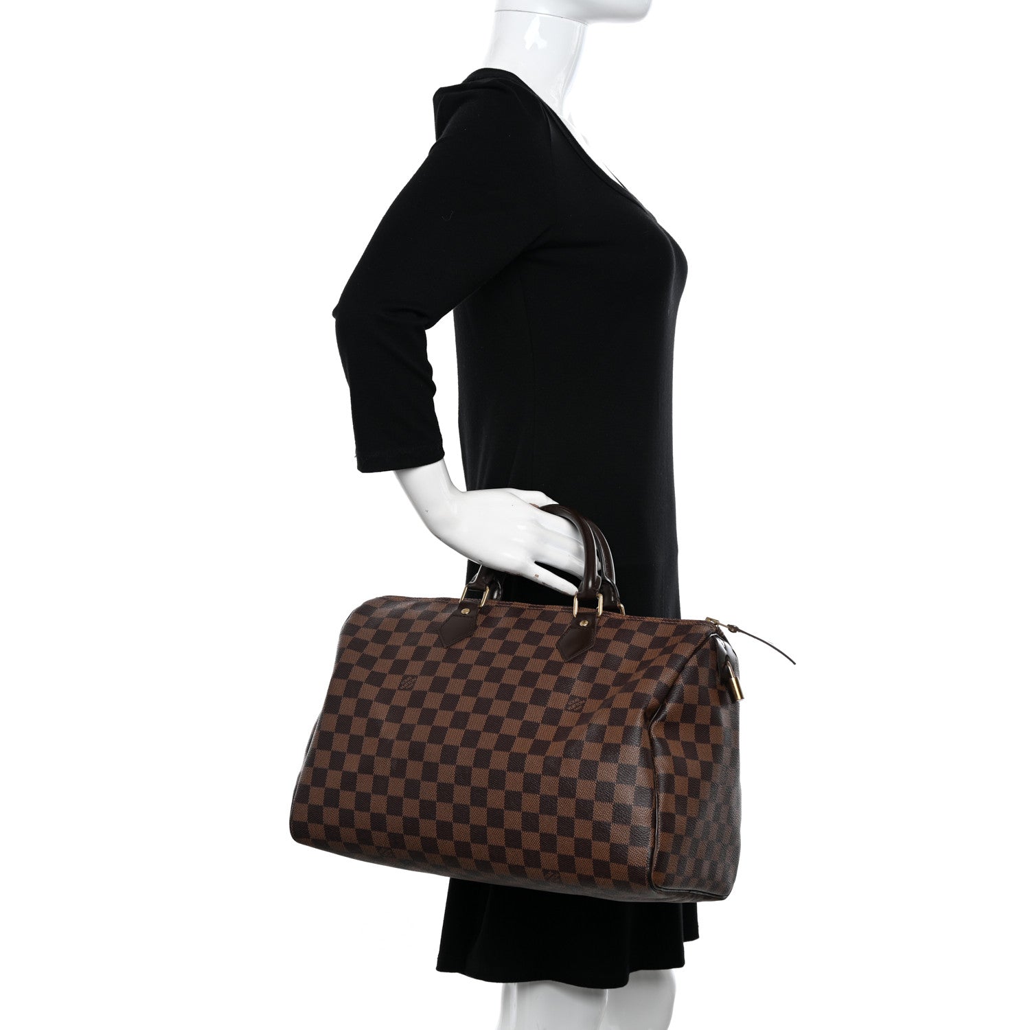 Louis Vuitton Damier Ebene Speedy 35 2 of 10