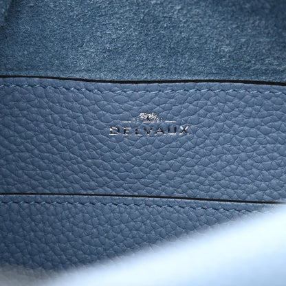 Delvaux Taurillon Soft Nano Cool Box Satchel Pacific 6 of 10