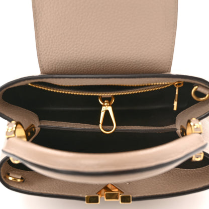 Louis Vuitton Taurillon Capucines BB Galet 4 of 9