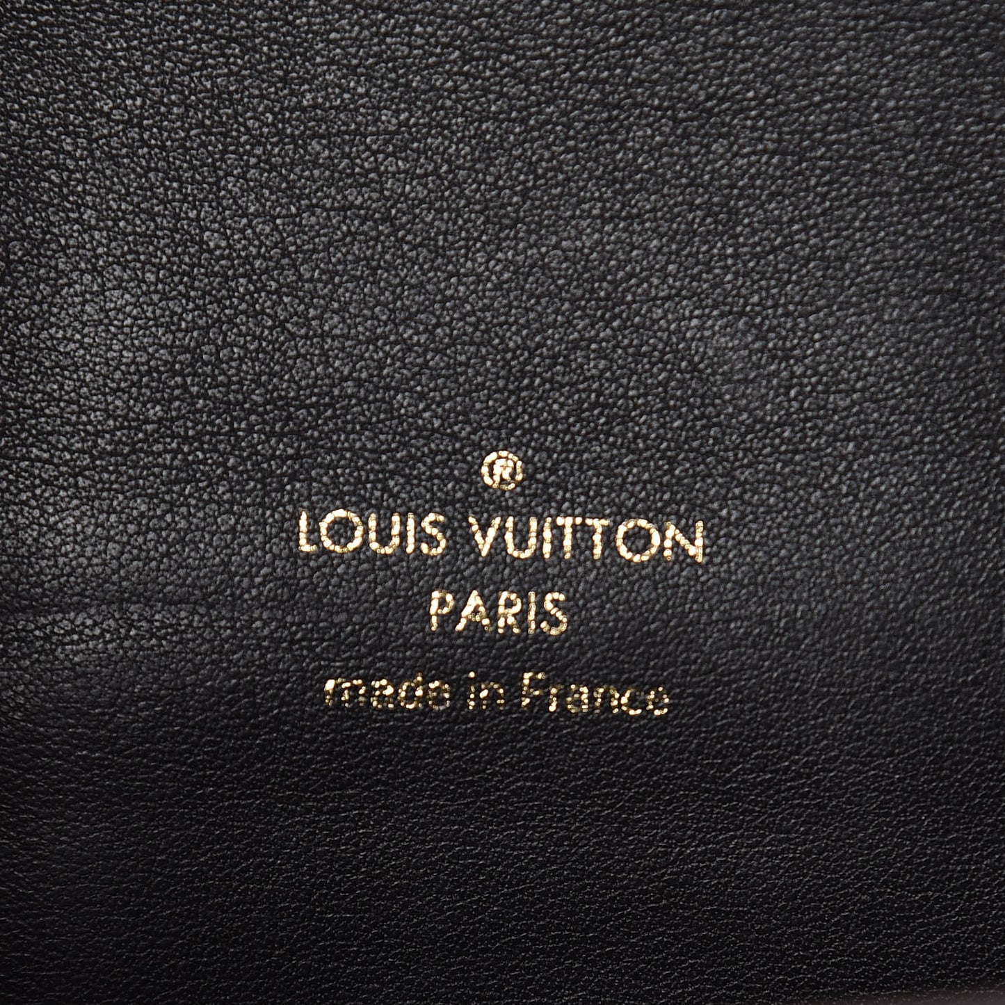 Calfskin Reverse Monogram Column Clutch