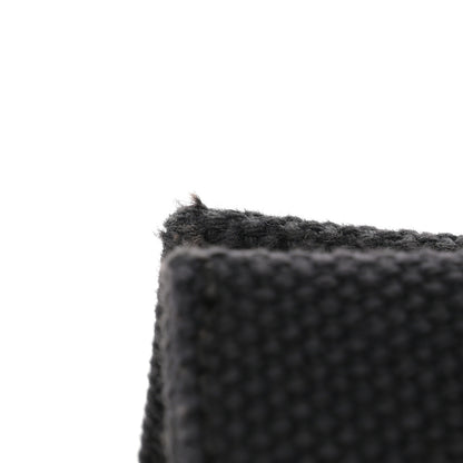 Chanel Lambskin Canvas Chocolate Bar CC Shopping Tote Black 9 of 12