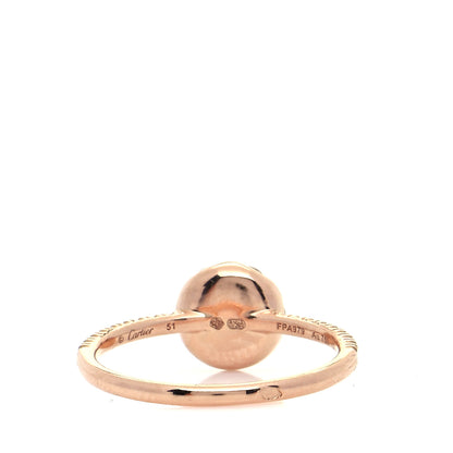 Cartier 18K Pink Gold Diamond Etincelle De Cartier Cluster Ring 51 5.75 3 of 7