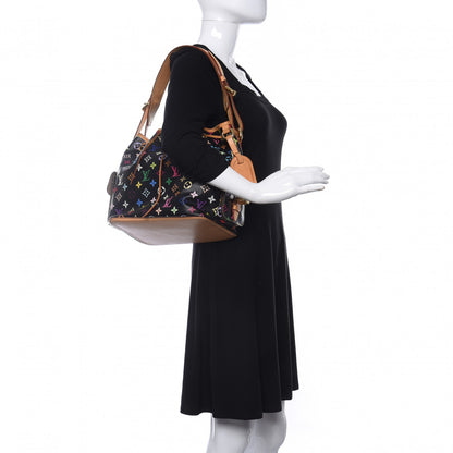 Louis Vuitton Monogram Multicolor Petit Noe Black 2 of 11