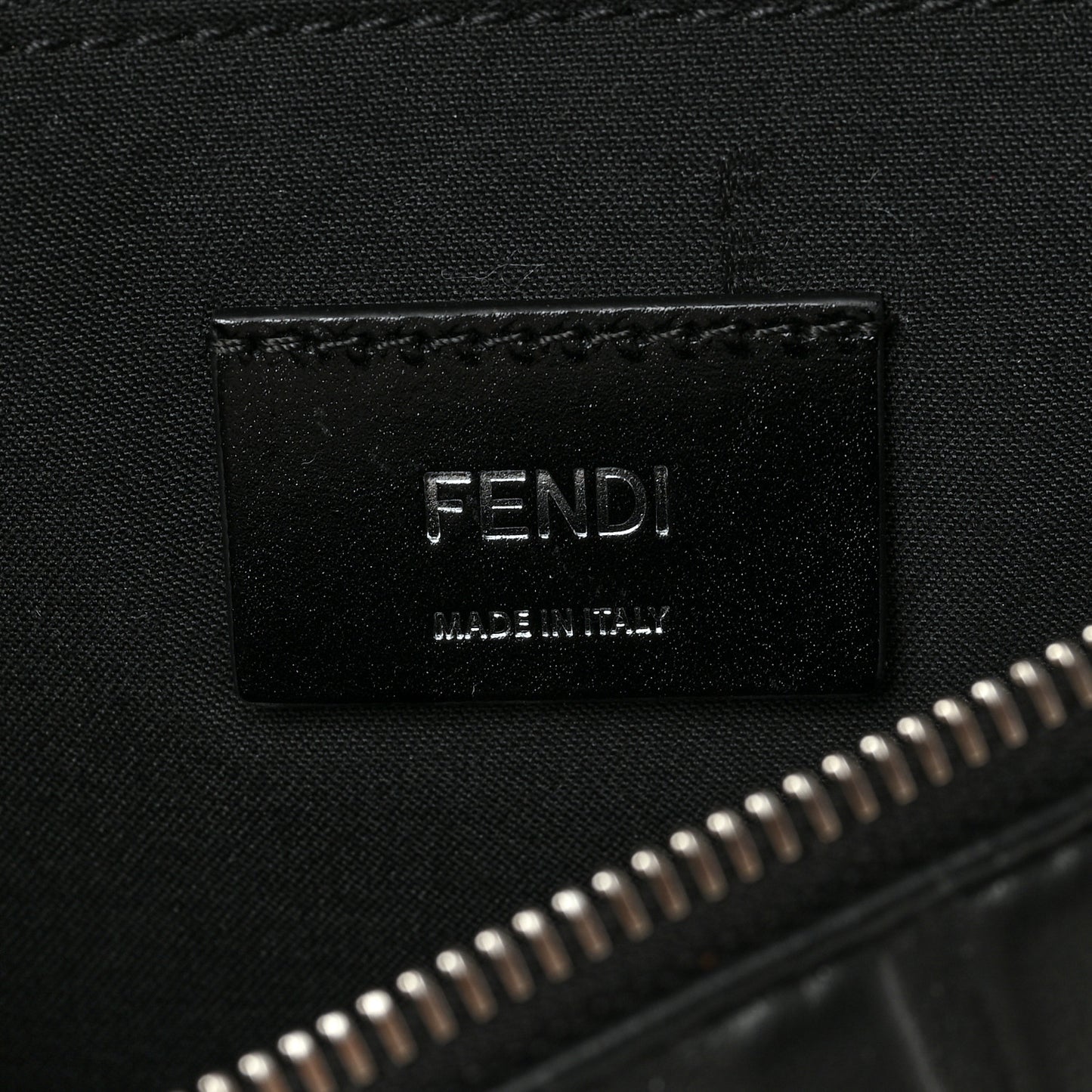 Nappa FF 1974 Embossed Belt Bag Black