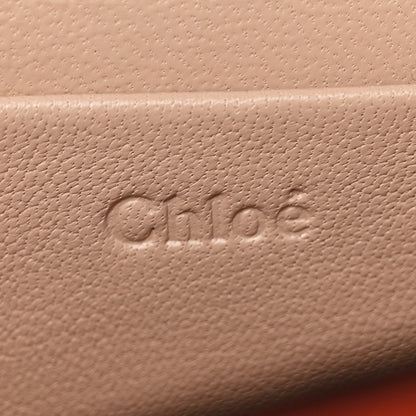 Chloe Calfskin Small Nile Bracelet Minaudiere Bag Earthy Red 6 of 11