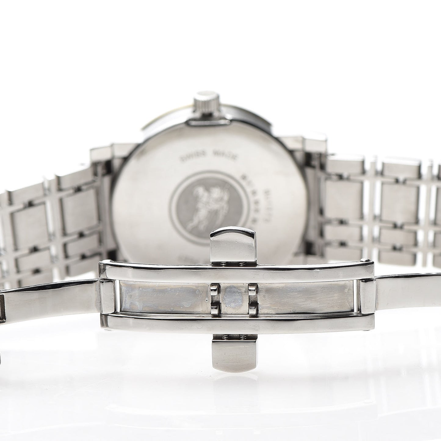 Stainless Steel Diamond Mother of Pearl 28mm Quartz Watch BU1375