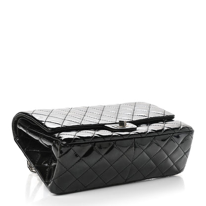 Chanel Patent Quilted 2.55 Reissue 226 Flap Black 3 of 9