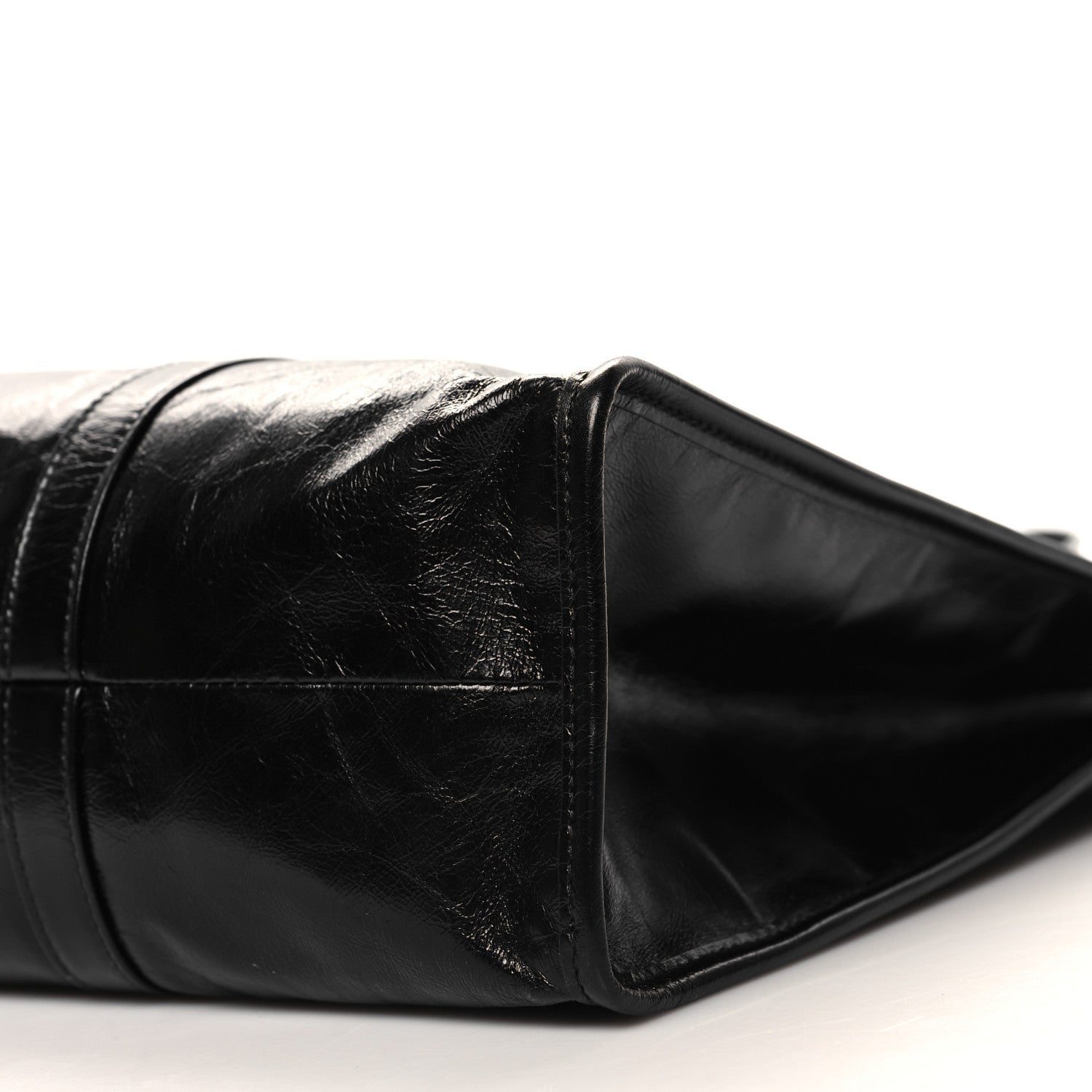 Prada Soft Lux Large Shopping Tote Black 9 of 9