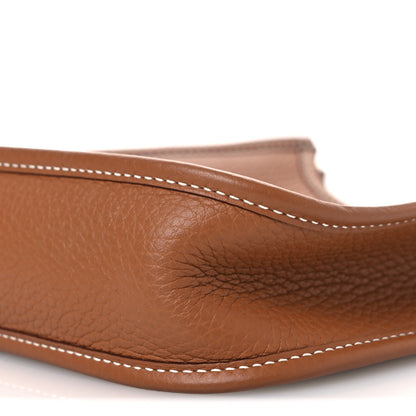 Hermes Taurillon Clemence Evelyne TPM Gold 10 of 13