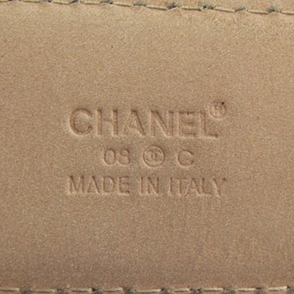 Chanel Patent Leather CC Logo Belt 38/95 Black 4 of 5