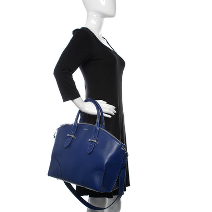 Alexander McQueen Smooth Calfskin Legend Satchel Ultramarine 3 of 14