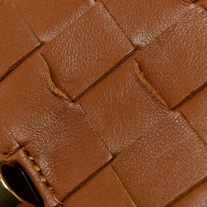 Bottega Veneta Nappa Intrecciato Long Andiamo Top Handle Clutch Cognac 7 of 7