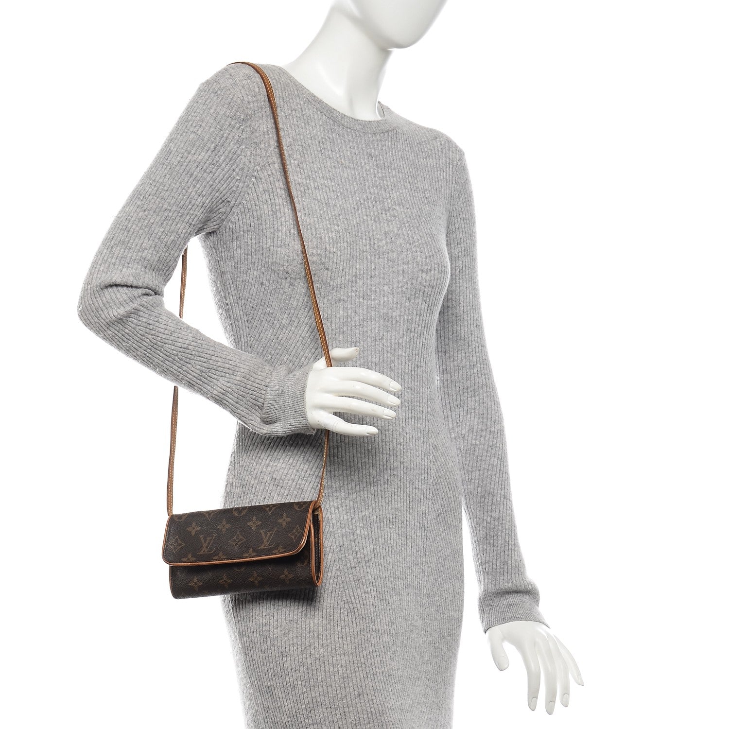 Louis Vuitton Monogram Pochette Twin PM 2 of 11