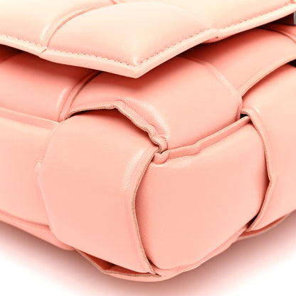 Bottega Veneta Nappa Maxi Intreccio Padded Cassette Crossbody Bag Peachy 8 of 9
