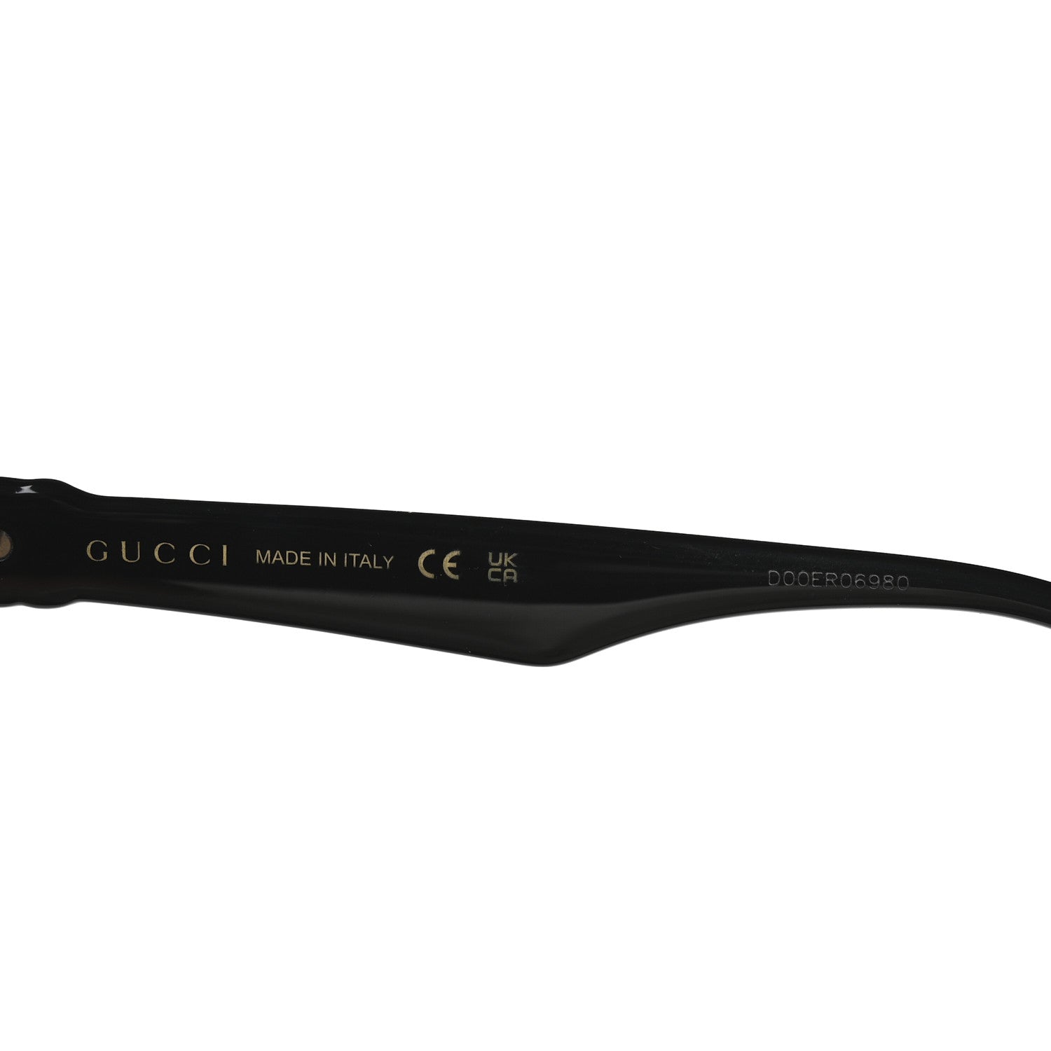 Gucci Acetate Rectangle Frame Sunglasses GG1534S Black 7 of 9