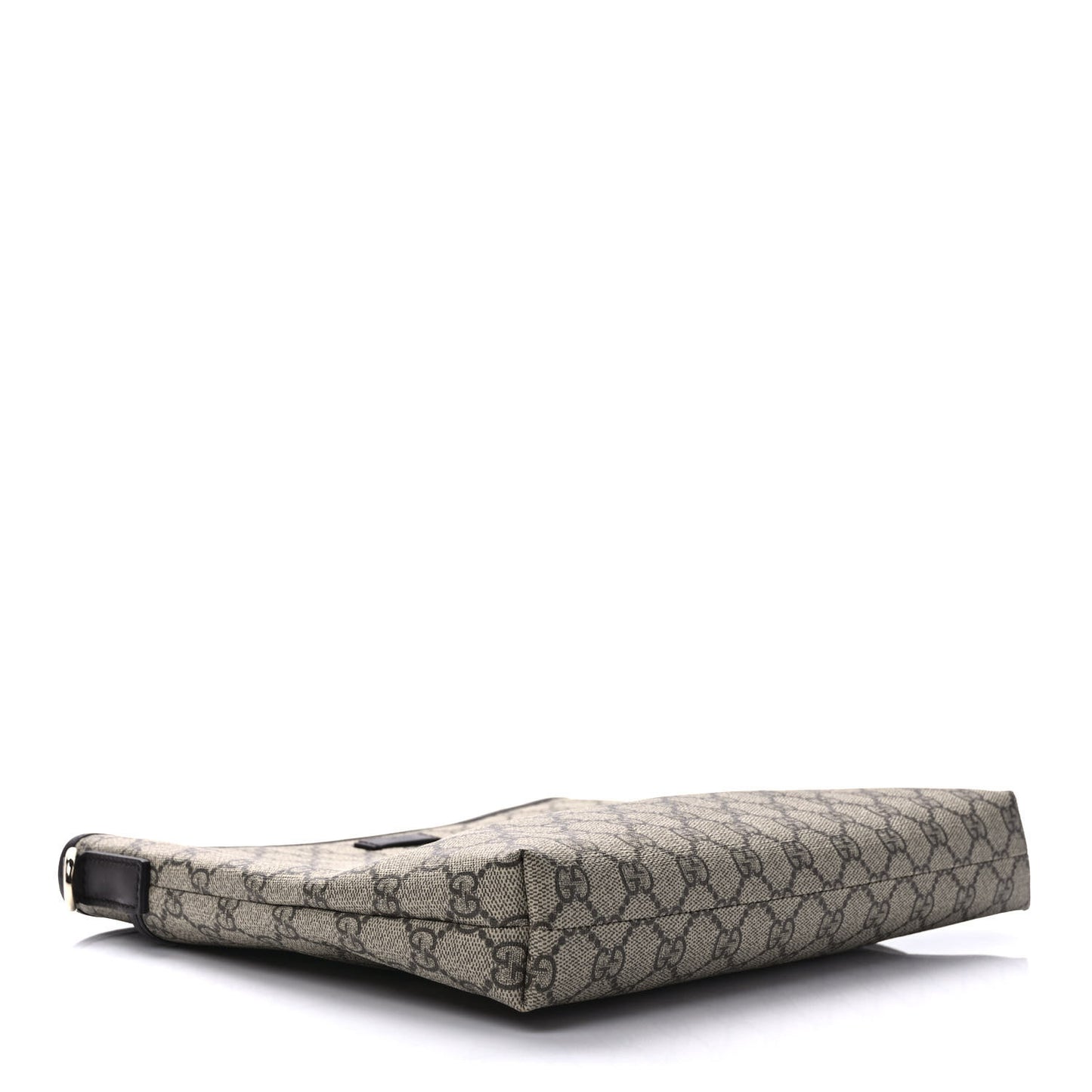 GG Plus Monogram Medium Flat Messenger Bag Dark Brown