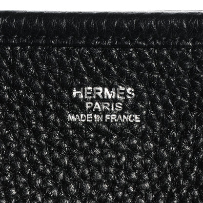Hermes Taurillon Clemence Evelyne III GM Black 10 of 15